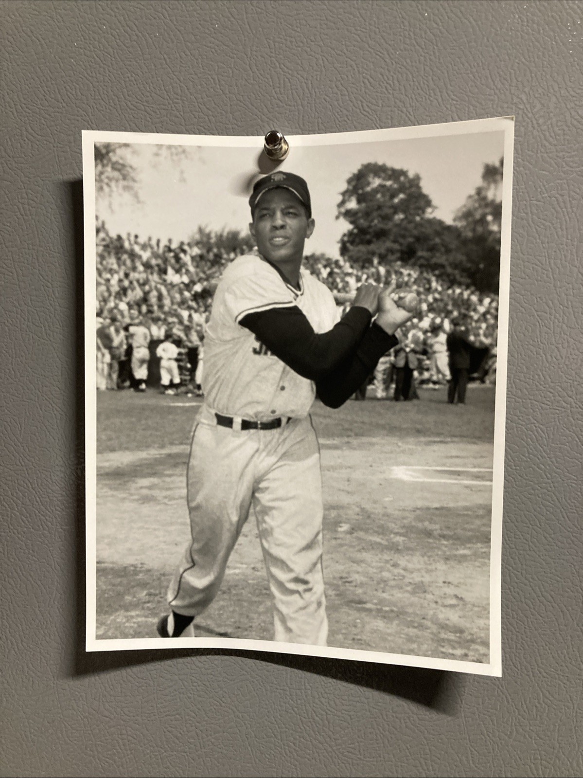 1960’s Willie Mays “The God Of San Francisco” Original Type Photo RARE
