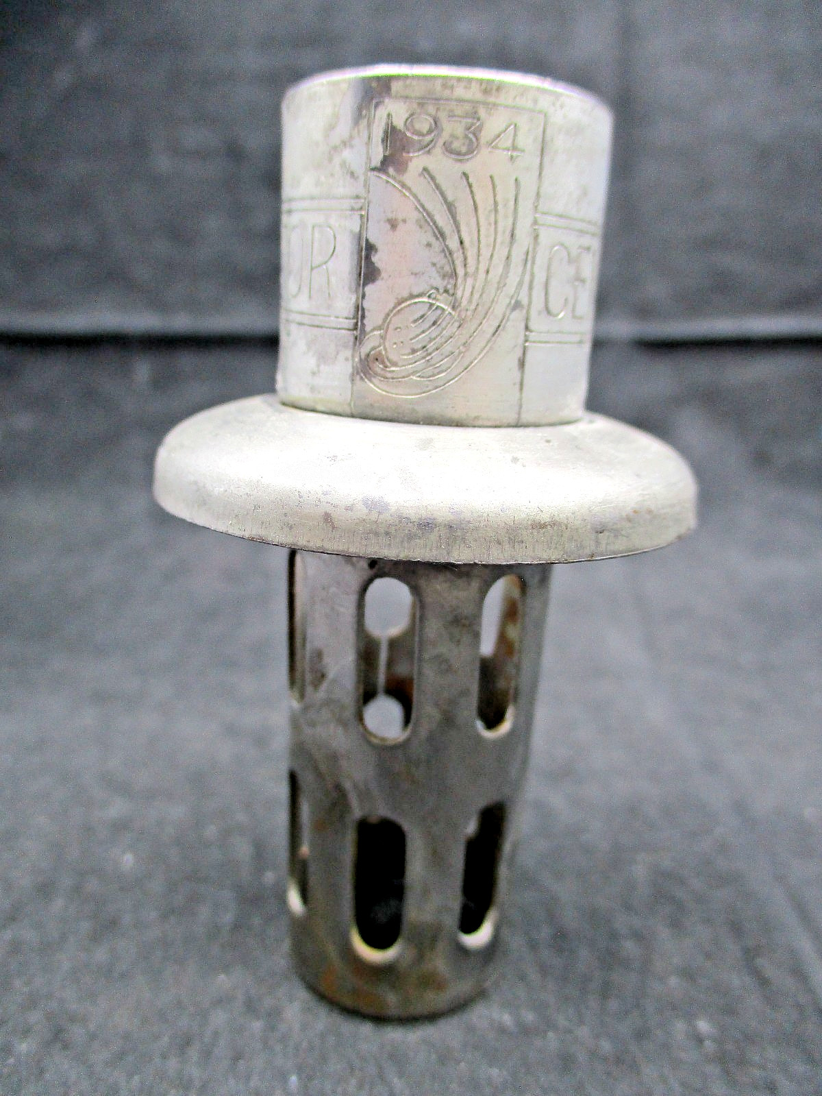 Vintage 1933 Chicago World's Fair Souvenir Century Juice Extractor Nu-Dell Mfg.