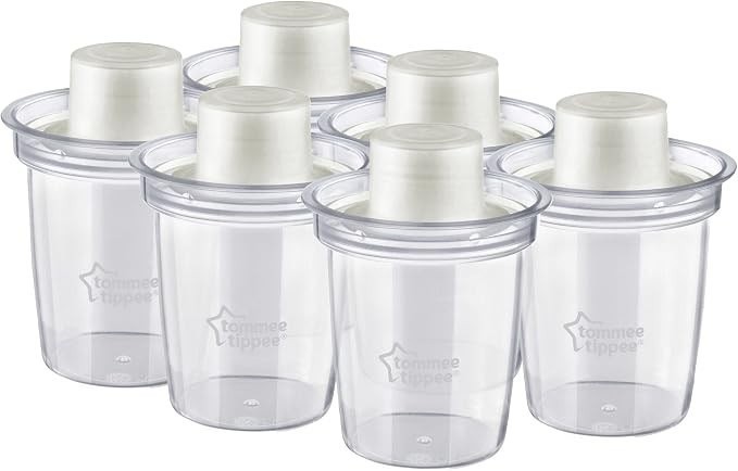 Tommee Tippee Closer to Nature Baby Bottle Formula Dispensers – 6 Count box dama