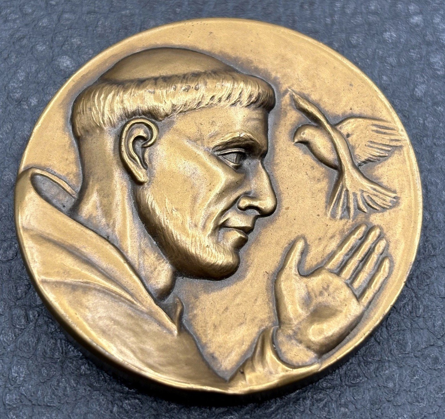 VTG 1986 Saint Francis Cathedral Santa Fe New Mexico Maco Bronze Medal