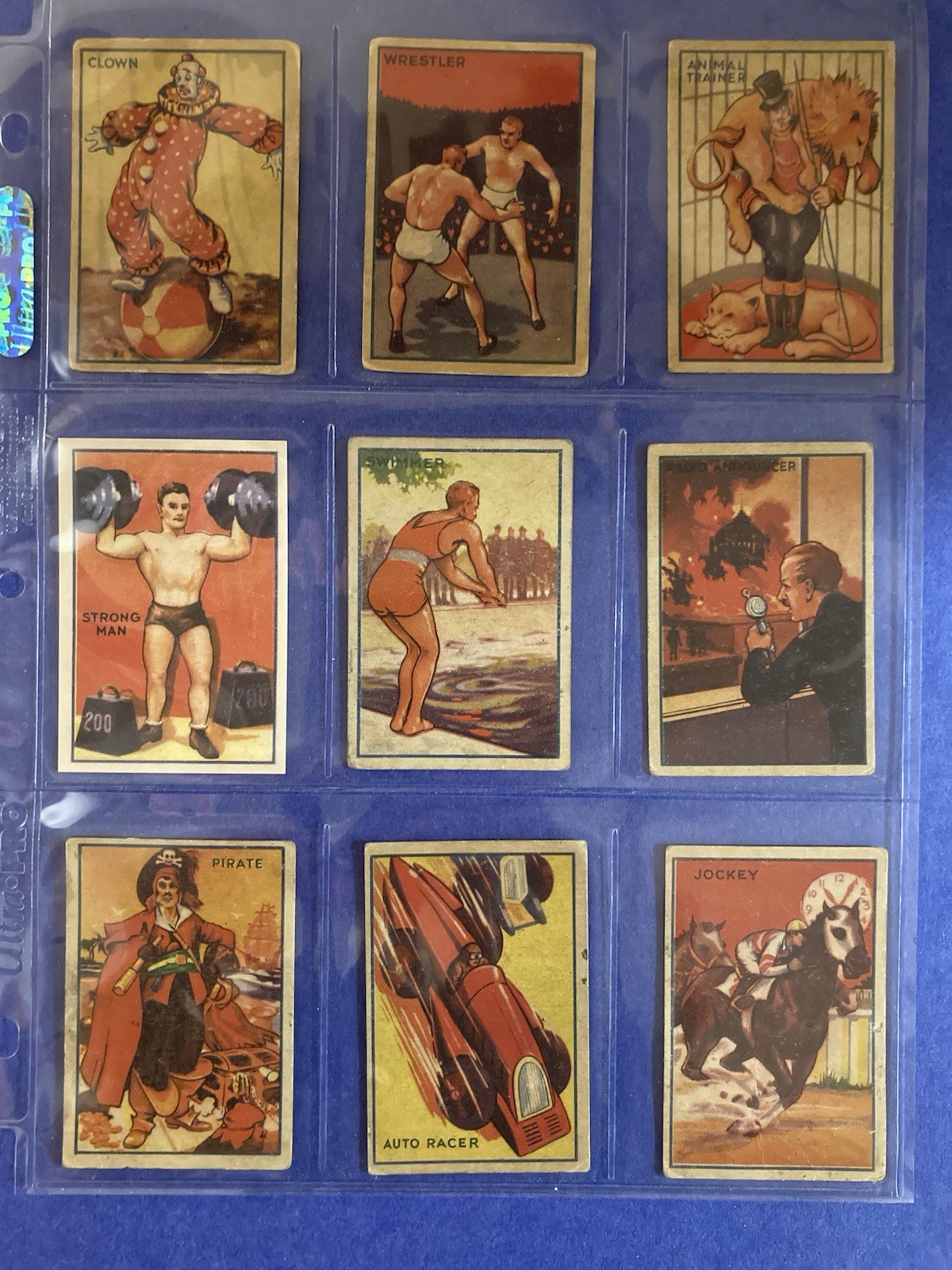 1930s R72 Schutter Johnson - I'm Going To Be Complete Set With Strongman Reprint