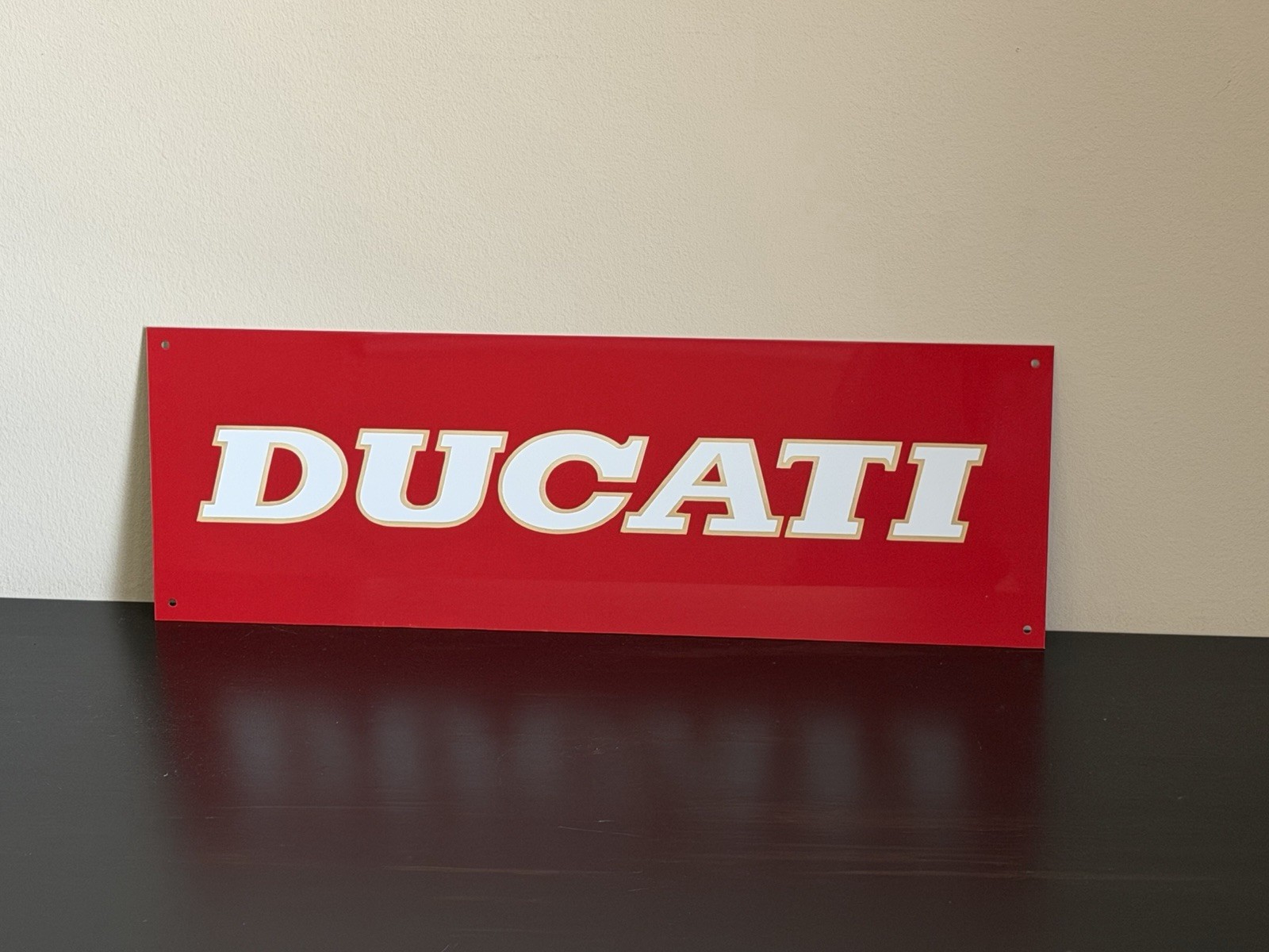 Ducati 888 916 851  Desmo Desmoquatto  Motorcycle Metal Sign Hi Gloss