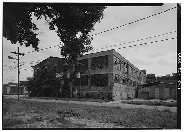 Lemont Illinois Pure Aluminum Company Factory 1948 Brick Industrial Building