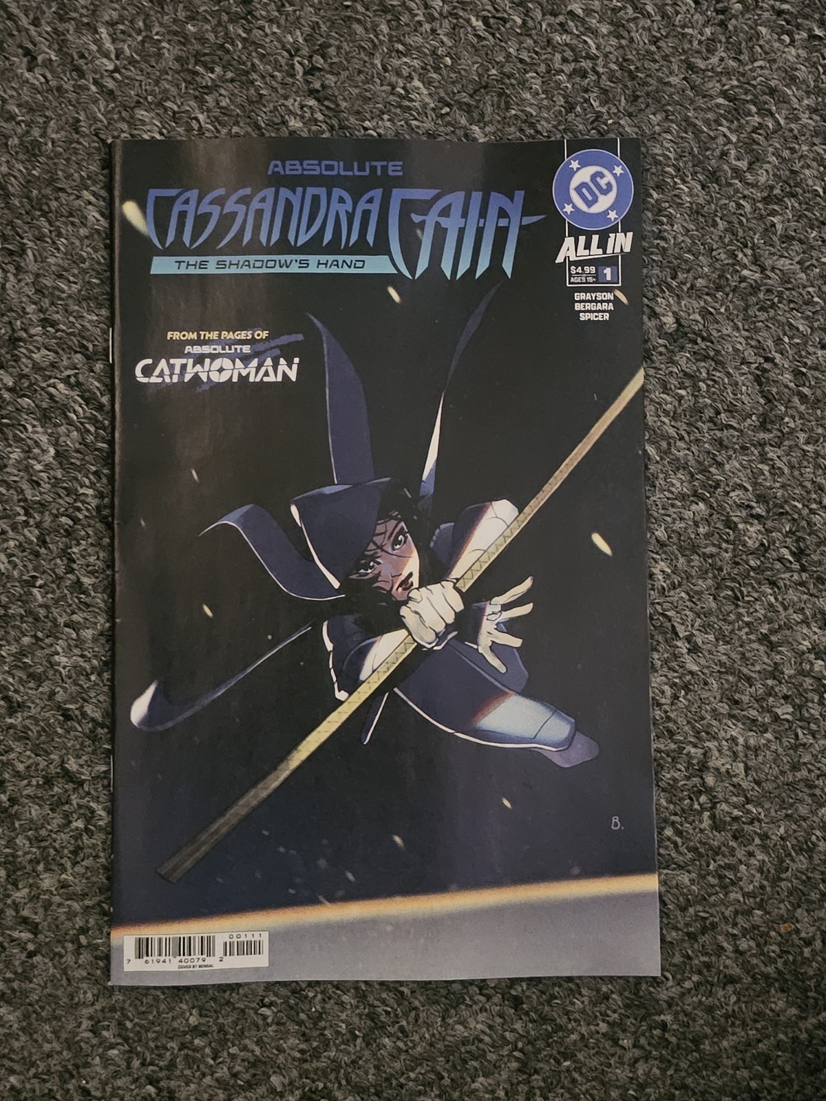 Absolute Cassandra Cain The Shadows Hand #1 One Shot CVR A NM