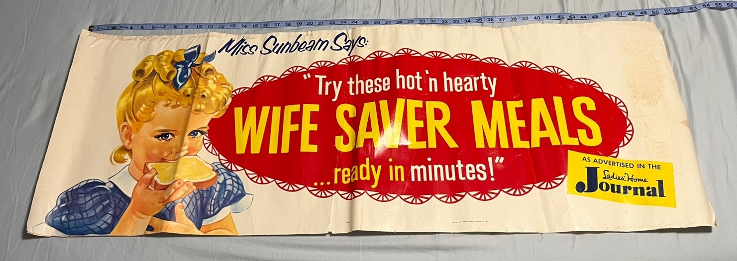 Vintage 1950s Sunbeam Bread 