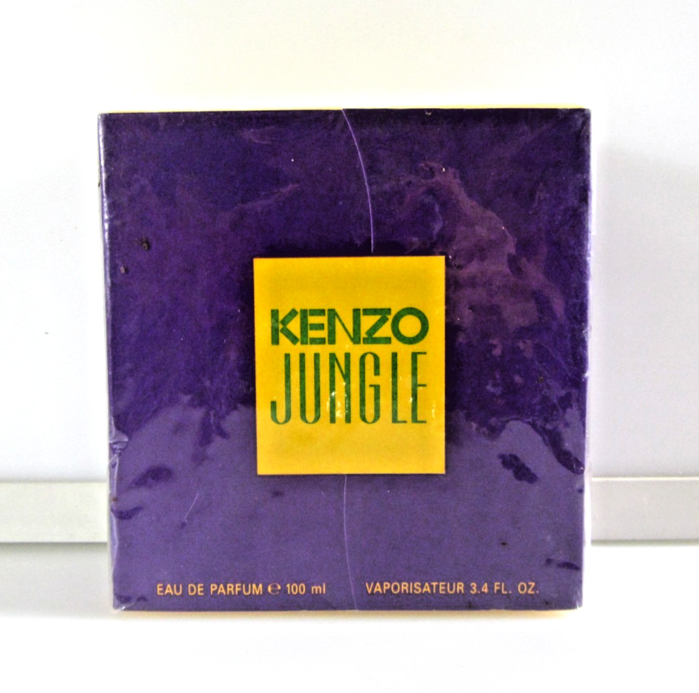Vintage 1996 Kenzo Jungle L'Elephant 100ml 3.4 oz EDP Spray Sealed 1st Edition