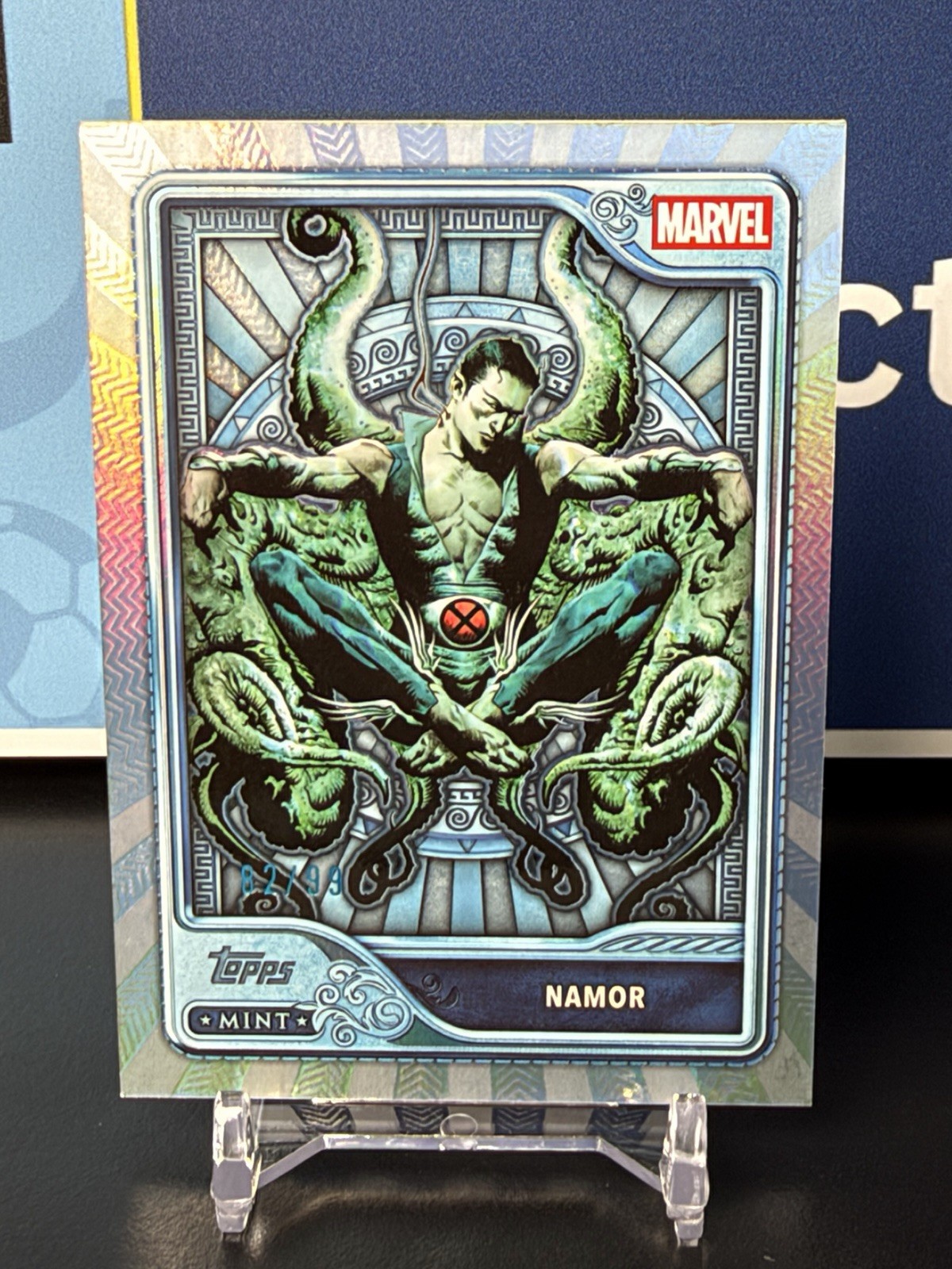 Topps 2026 Topps Mint Marvel NAMOR Platinum Parallel Card #119 Numbered /99 🔥