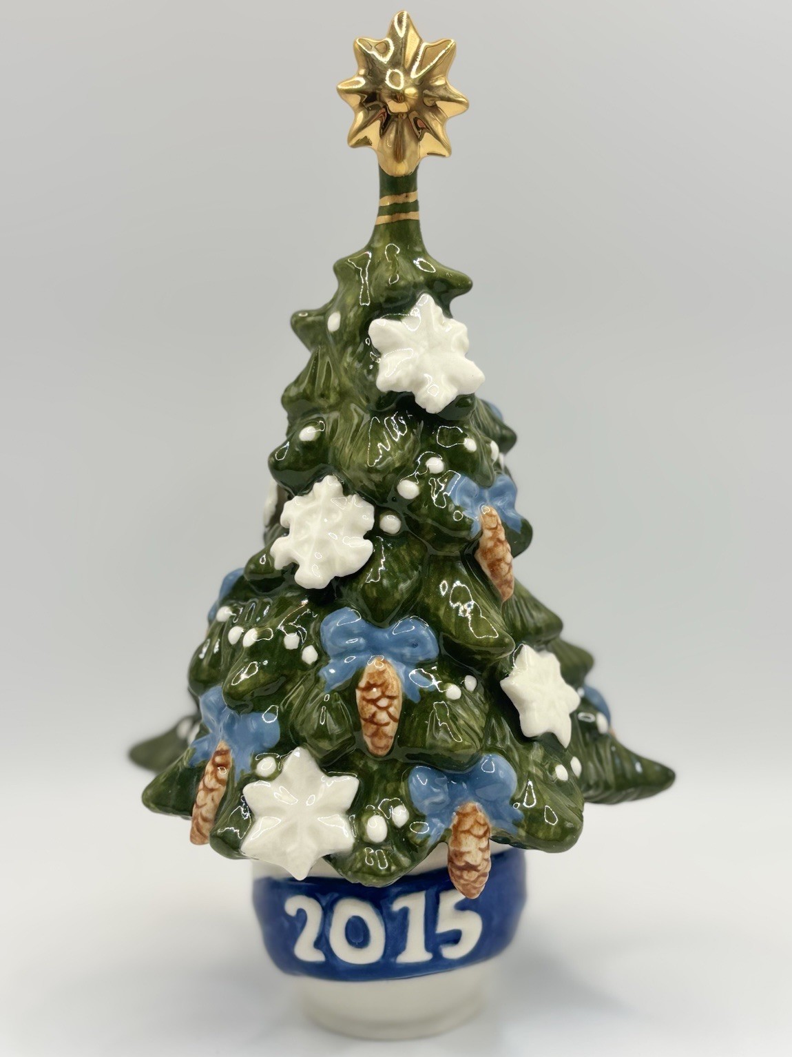 Royal Copenhagen 2015 Annual Christmas Tree Porcelain Figurine 1249852 w/ Box
