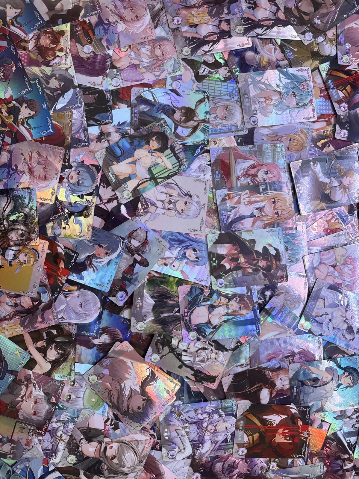 Goddess Story-Mystery Lot 80+ Waifu Cards/No Dupes