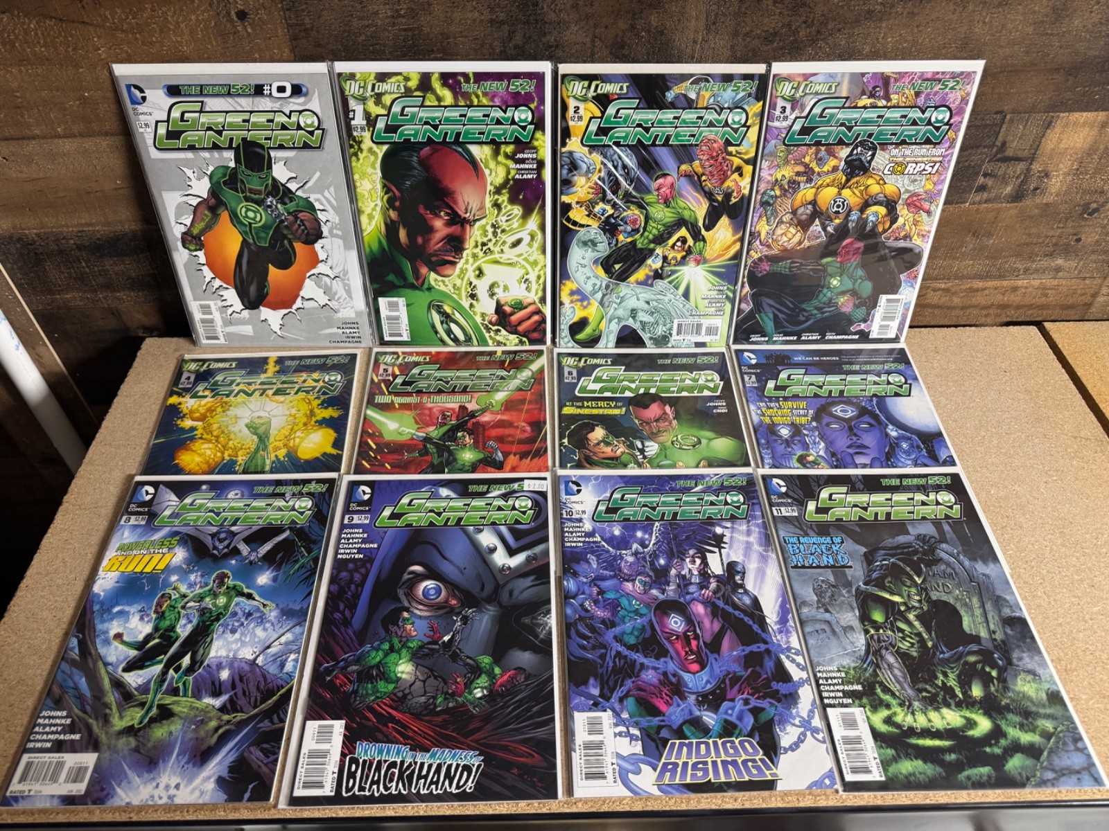 Green Lantern (New 52) #0-20 + Annual 1 COMPLETE Geoff Johns Run