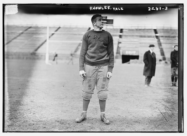 Photo:Yale University New Haven CT 1910s Knowles Football Player Stadium