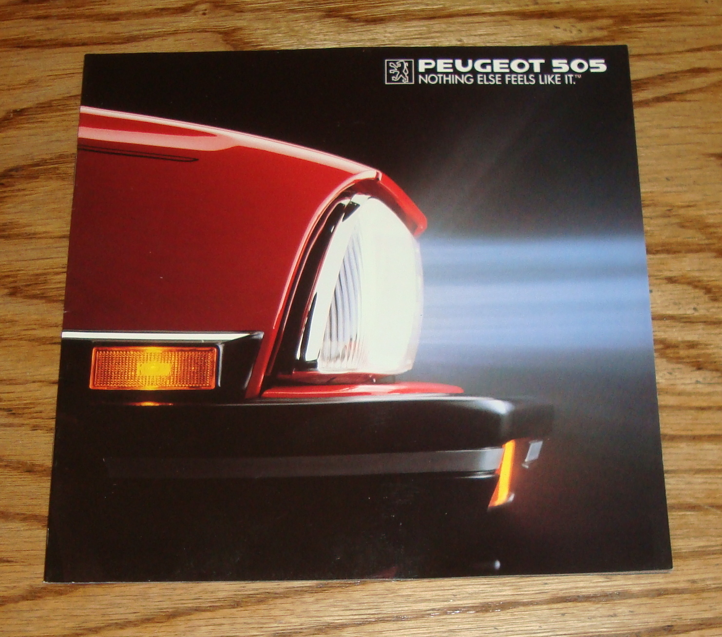 Original 1988 Peugeot 505 Sales Brochure 88 Sedan Turbo Wagon