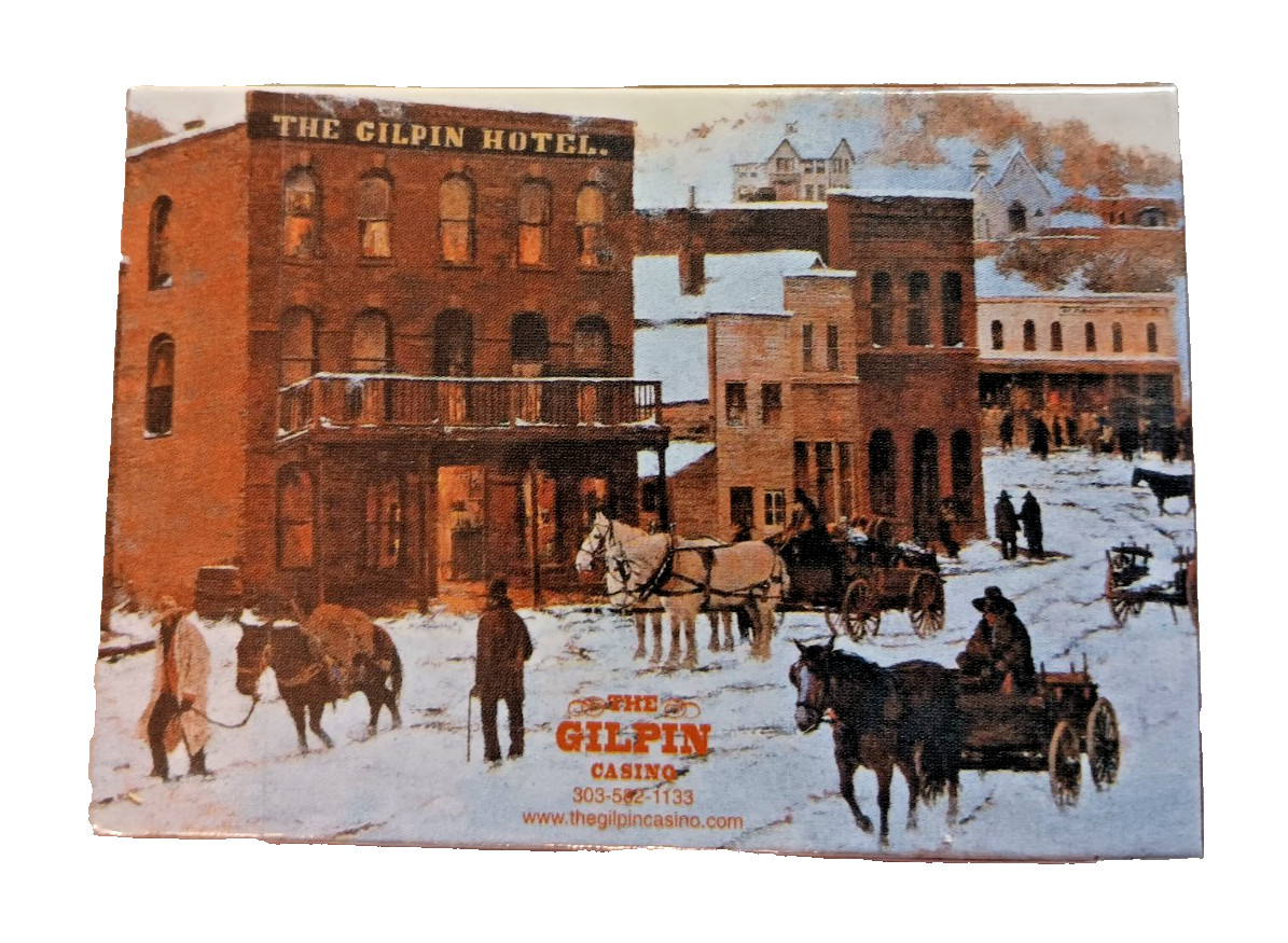 New Gilpin Casino Playing Cards Colorado NIB Full Deck of Gambling Cards Sealed