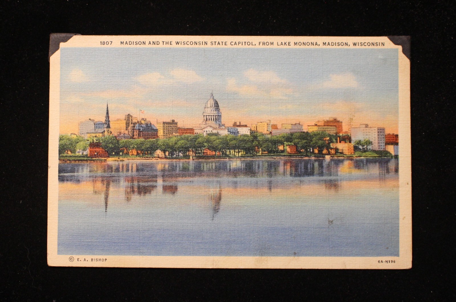 1941 LINEN POSTCARD 