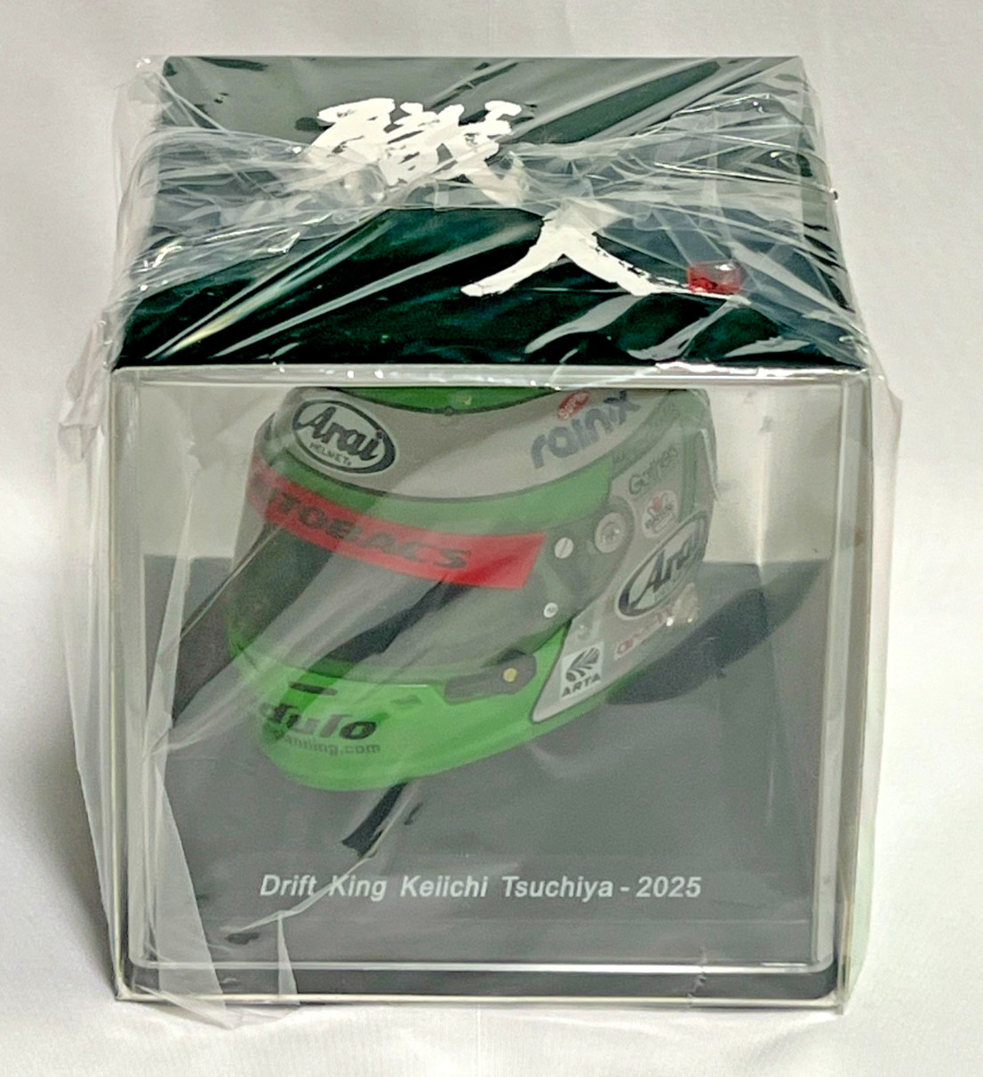 Spark Keiichi Tsuchiya Miniature Helmet 2025 1/5 scale Tokyo Auto Salon 2026 LTD