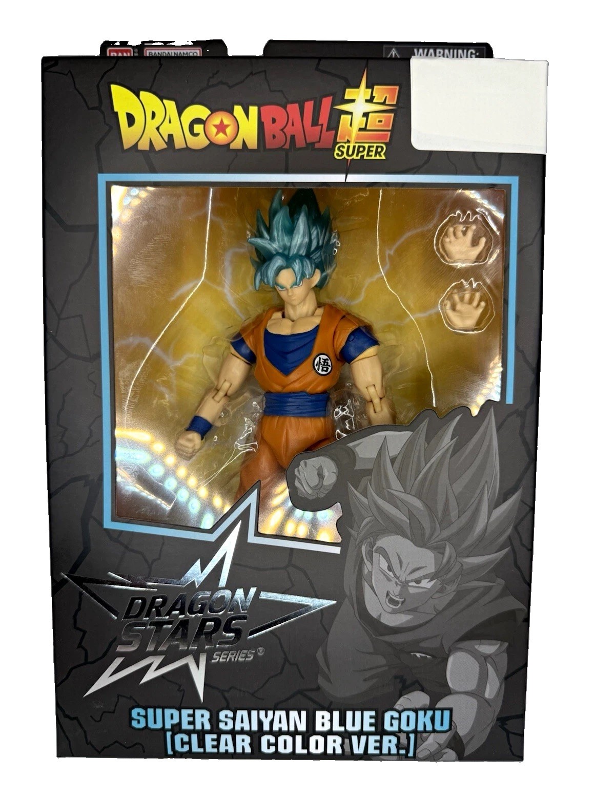 Bandai Namco Dragon Stars Series Dragon Ball Super Goku Clear Color Figure