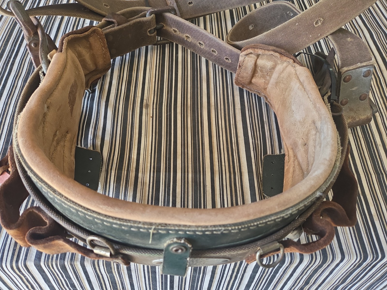 VINTAGE 1982 Klein 5266m22 TOOL BELT (SIZE 38-46)