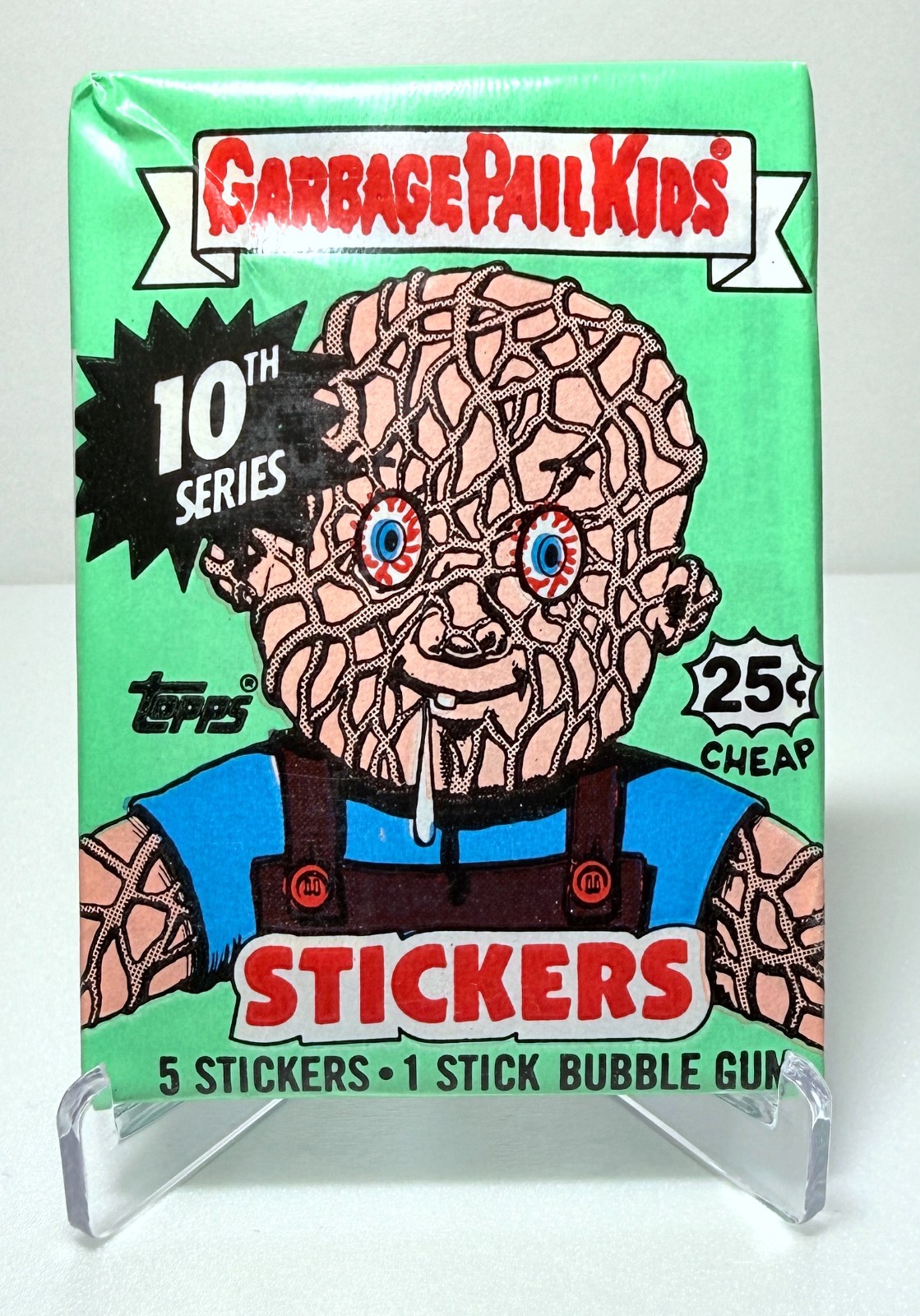 Garbage Pail Kids 10th Series wax packs - OS10 GPK 1987 factory sealed vintage