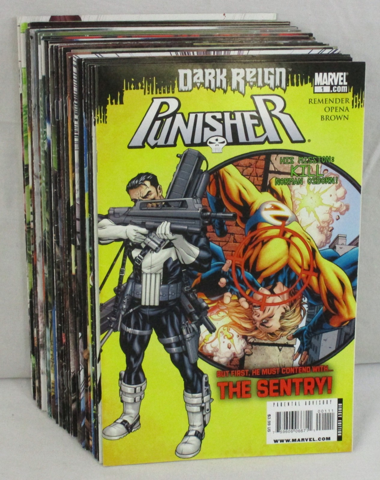 Punisher #1-16 Franken-Castle 17-21 + Tie-Ins Remender Complete Full Run 2009