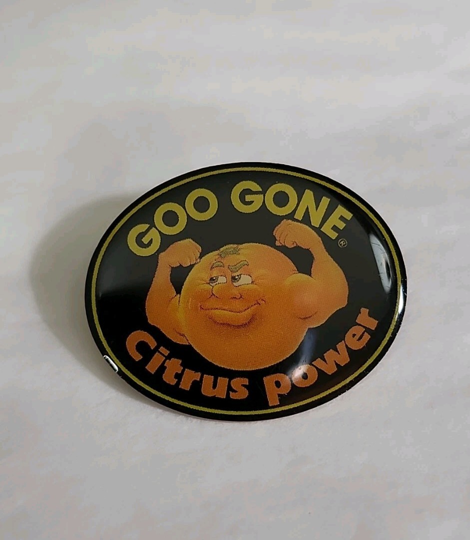 Goo Gone Citrus Power Lapel Pin Cleaner Removes Sticky Greasy Messes