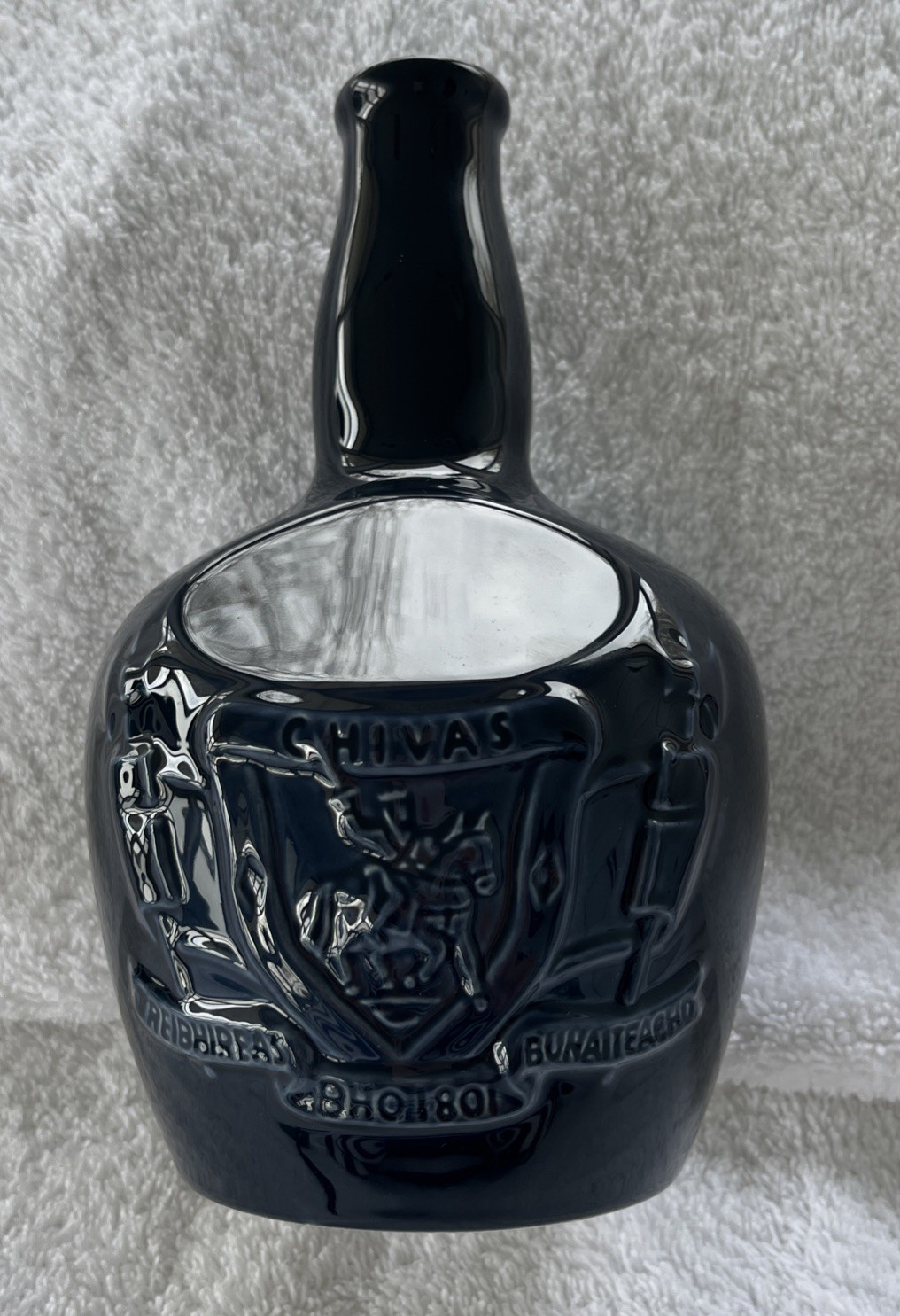 Chivas Brothers Royal Salute Scotch Whiskey Decanter Blue 700 ml Bottle only  04
