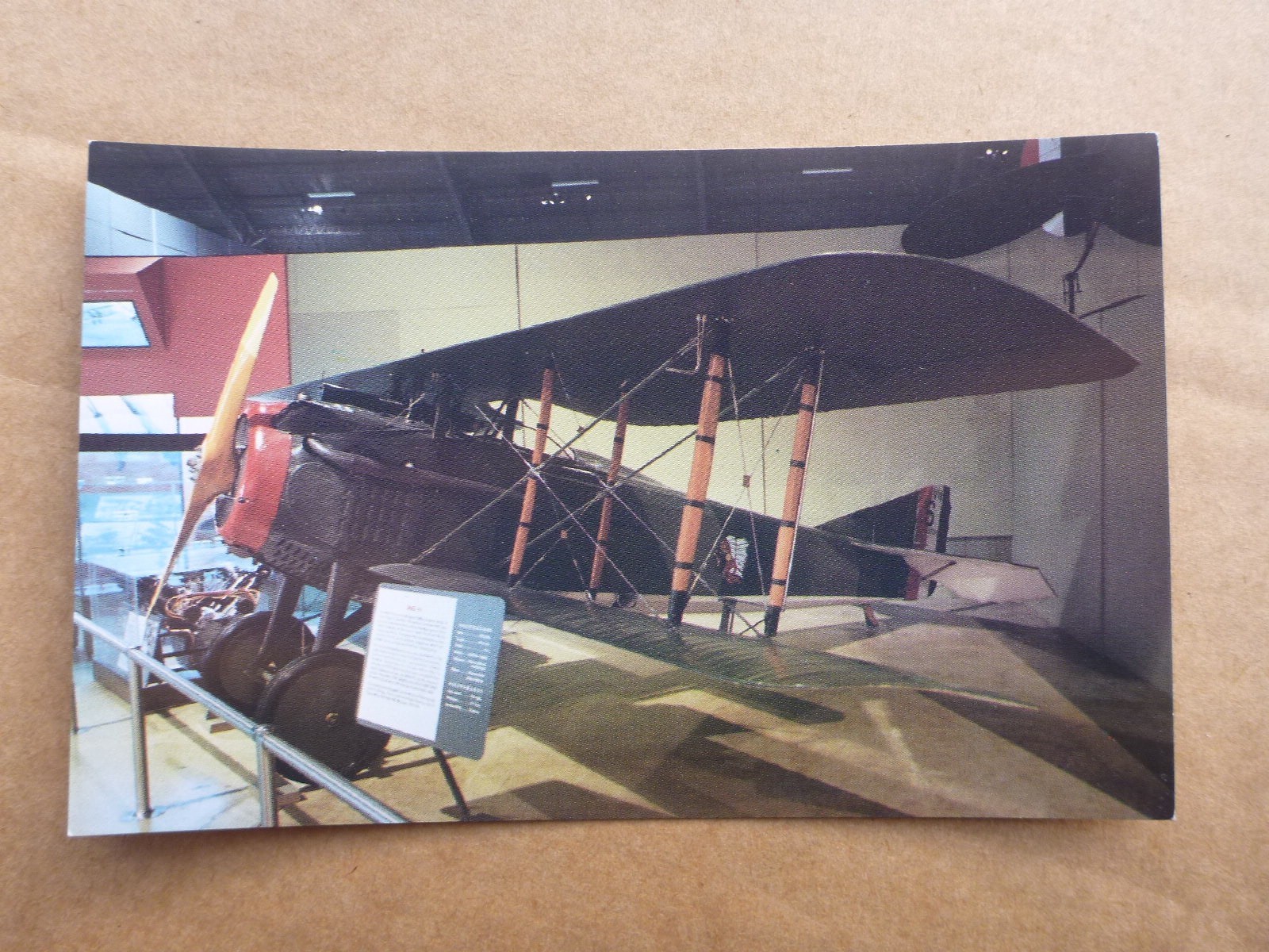 Vintage SPAD VII Aircraft Advertising Postcard