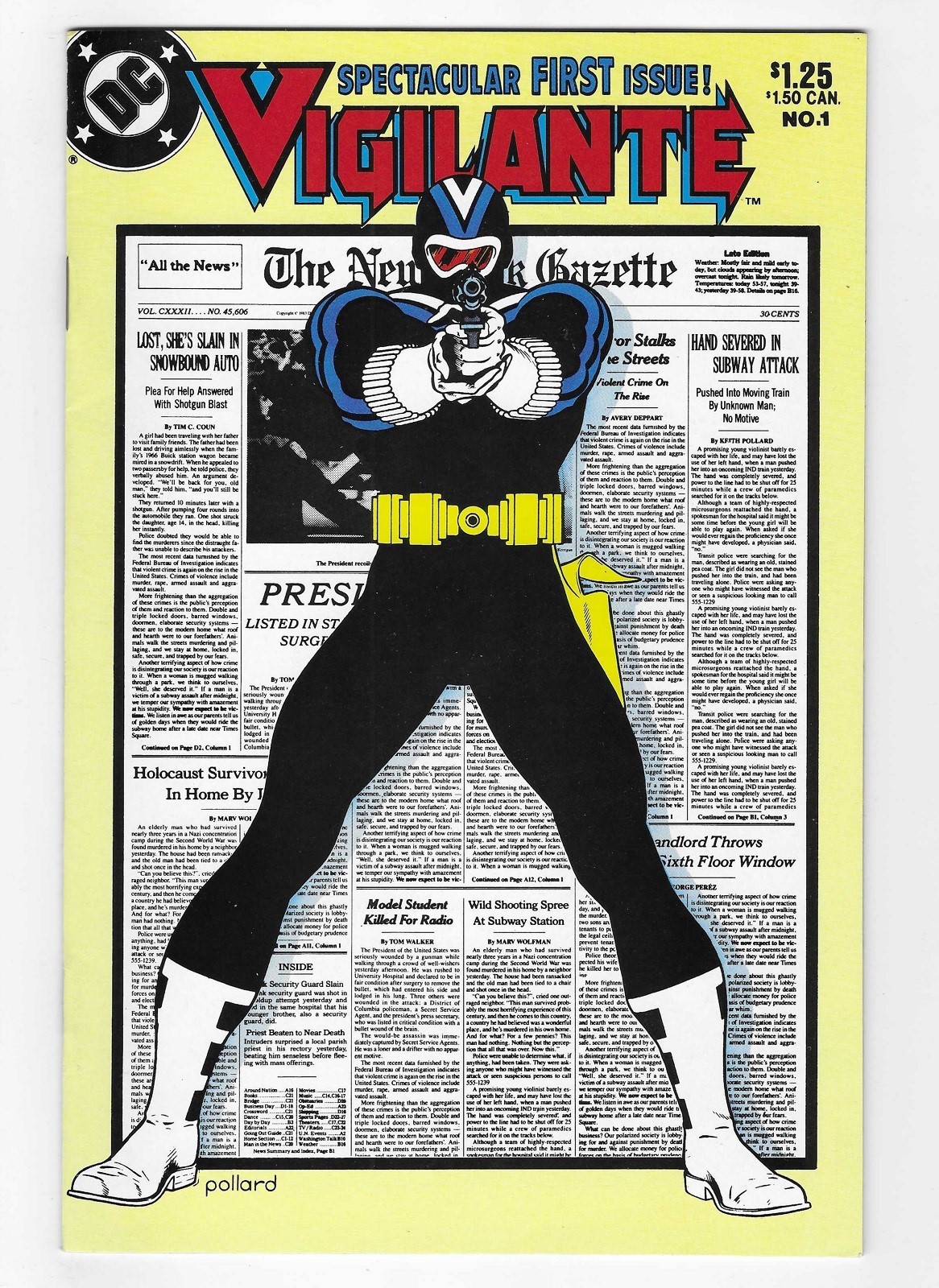 Vigilante #1 DC Comics 1983 VF
