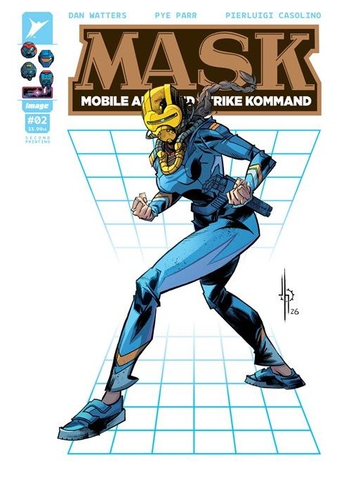M.A.S.K. #2 (2nd Printing) - Pick Your Cover