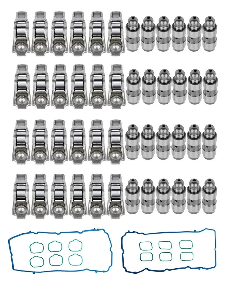 24Pcs Rocker Arms Lifters Valve Gaskets Kit For 2011-2021 3.6L Chrysler Dodge...