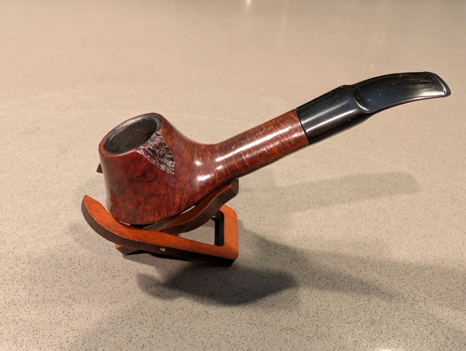 Butz Choquin Estate Tobacco Pipe Capitan Galion Volcano 1634 St Claude France