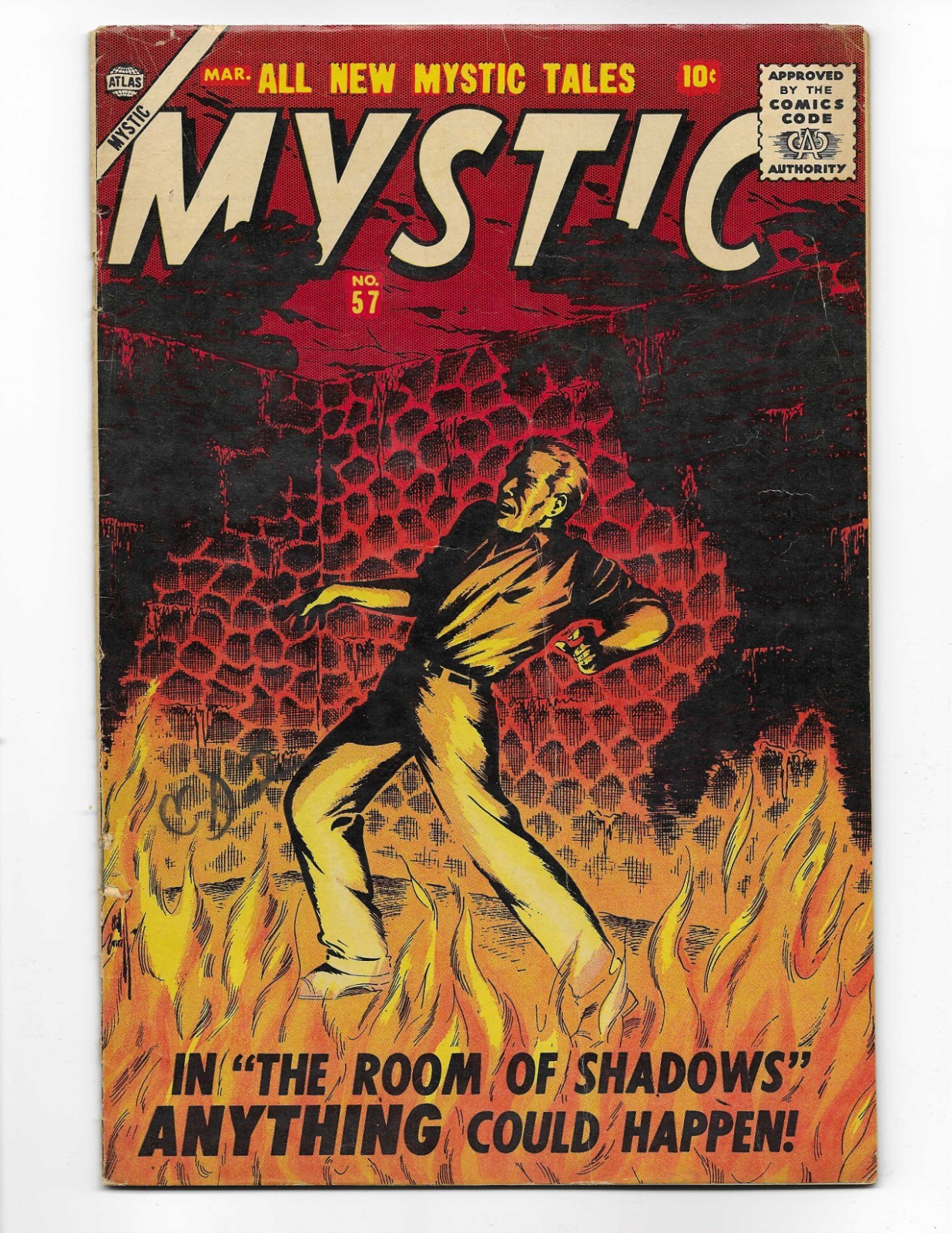 Mystic 57 1957 Atlas Comics VG+ 4.5 Ant-Man Prototype Stan Lee Bill Everett