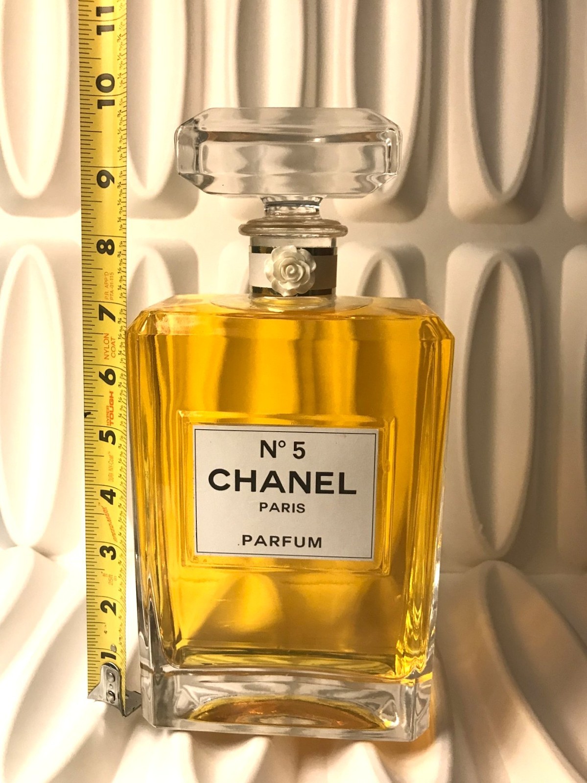 NOT CHANEL factice dummy perfume bottle. Handmade crystal.  IN U.S