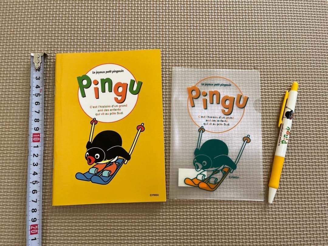 Pingu Note Heisei Retro File   Pen Rare Animation Model Limited Edition VHTF Col