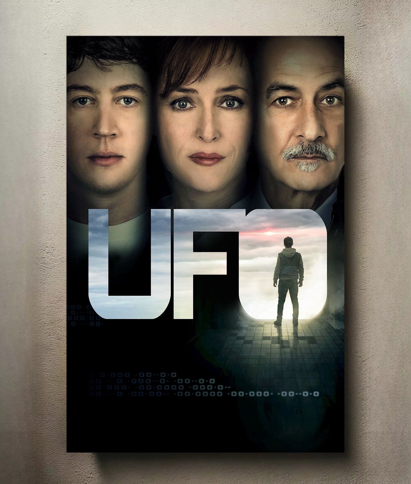 UFO 8x12 Metal Movie Poster Sign