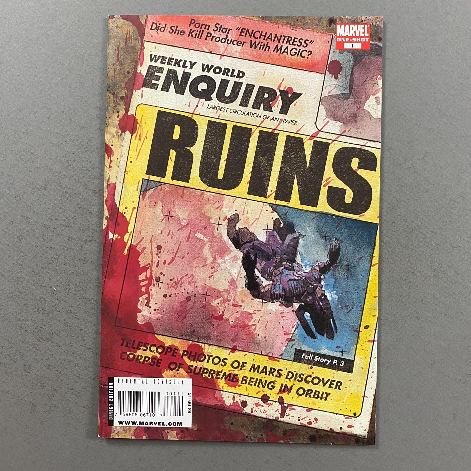 RUINS 1 V2 (2009, MARVEL COMICS)