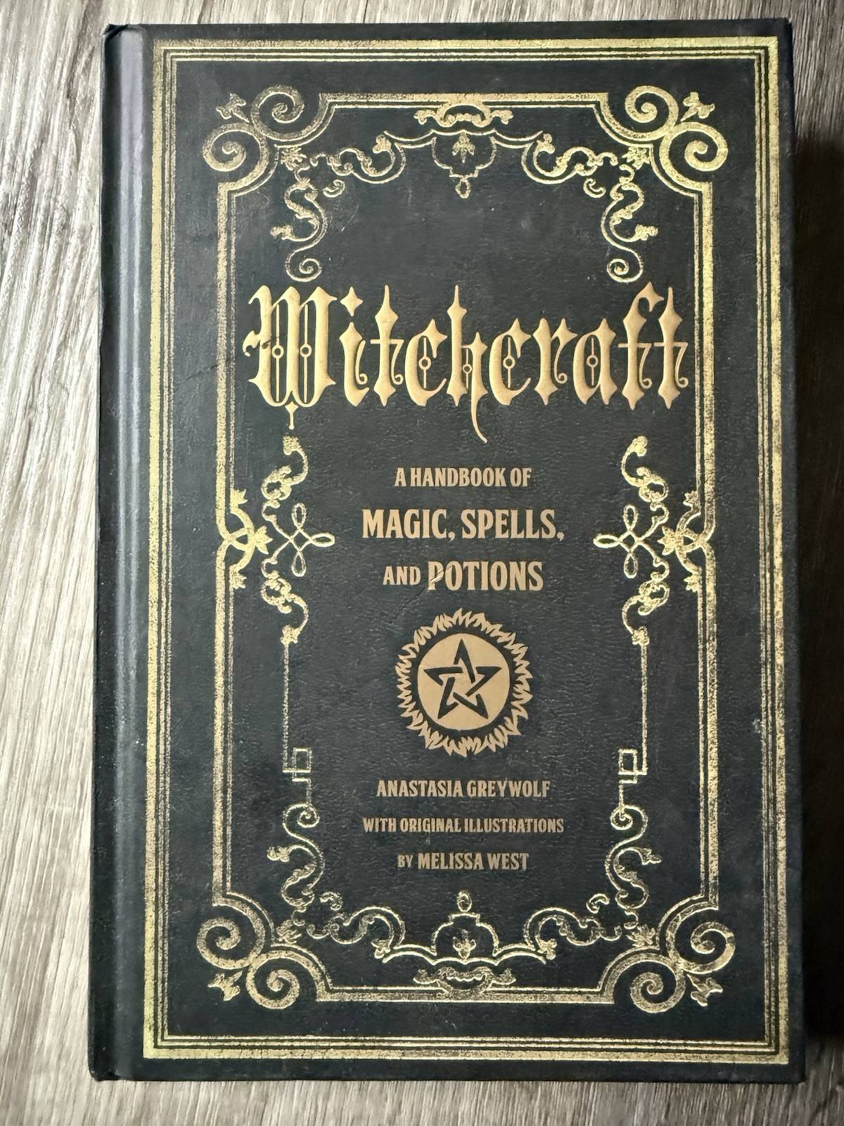 Witchcraft A Handbook of Magic, Spells & Potions Hardcover Book