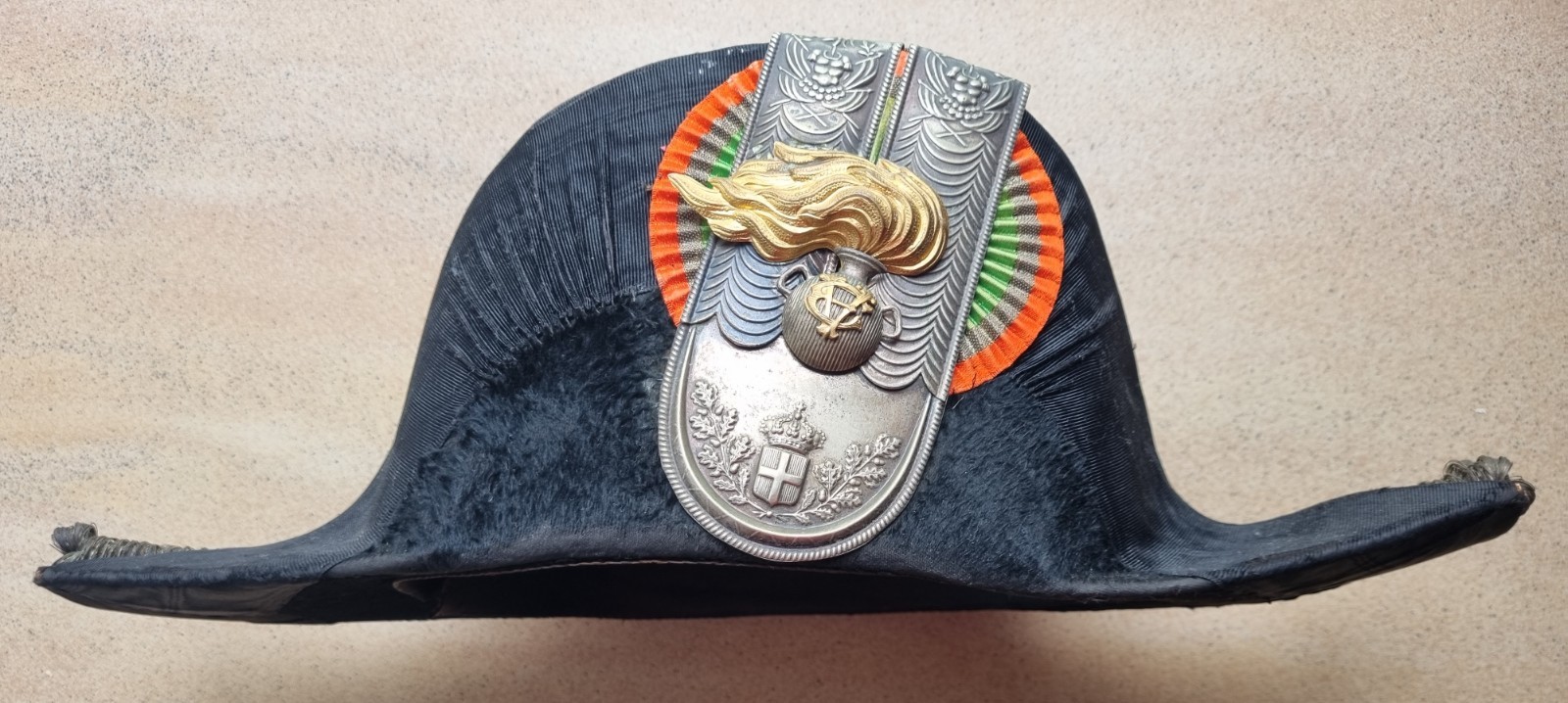 KINGDOM OF ITALY VITTORIO EMANUELE III° FELUCCA BY OFFICER ROYAL CARABINIERI RRCC
