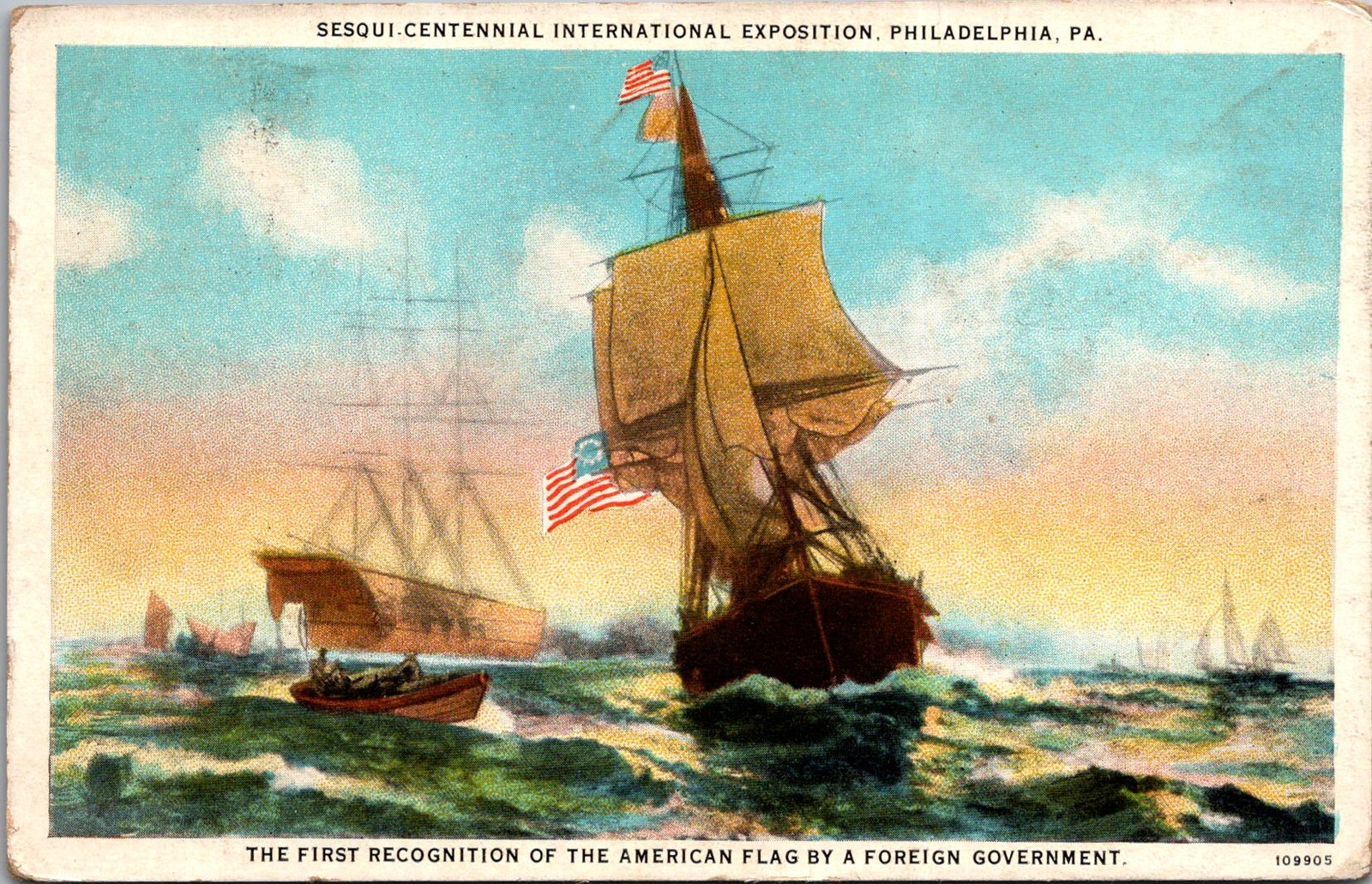 Sesqui-Centennial Exposition Philadelphia PA 1926 Vintage Postcard 5P20-2