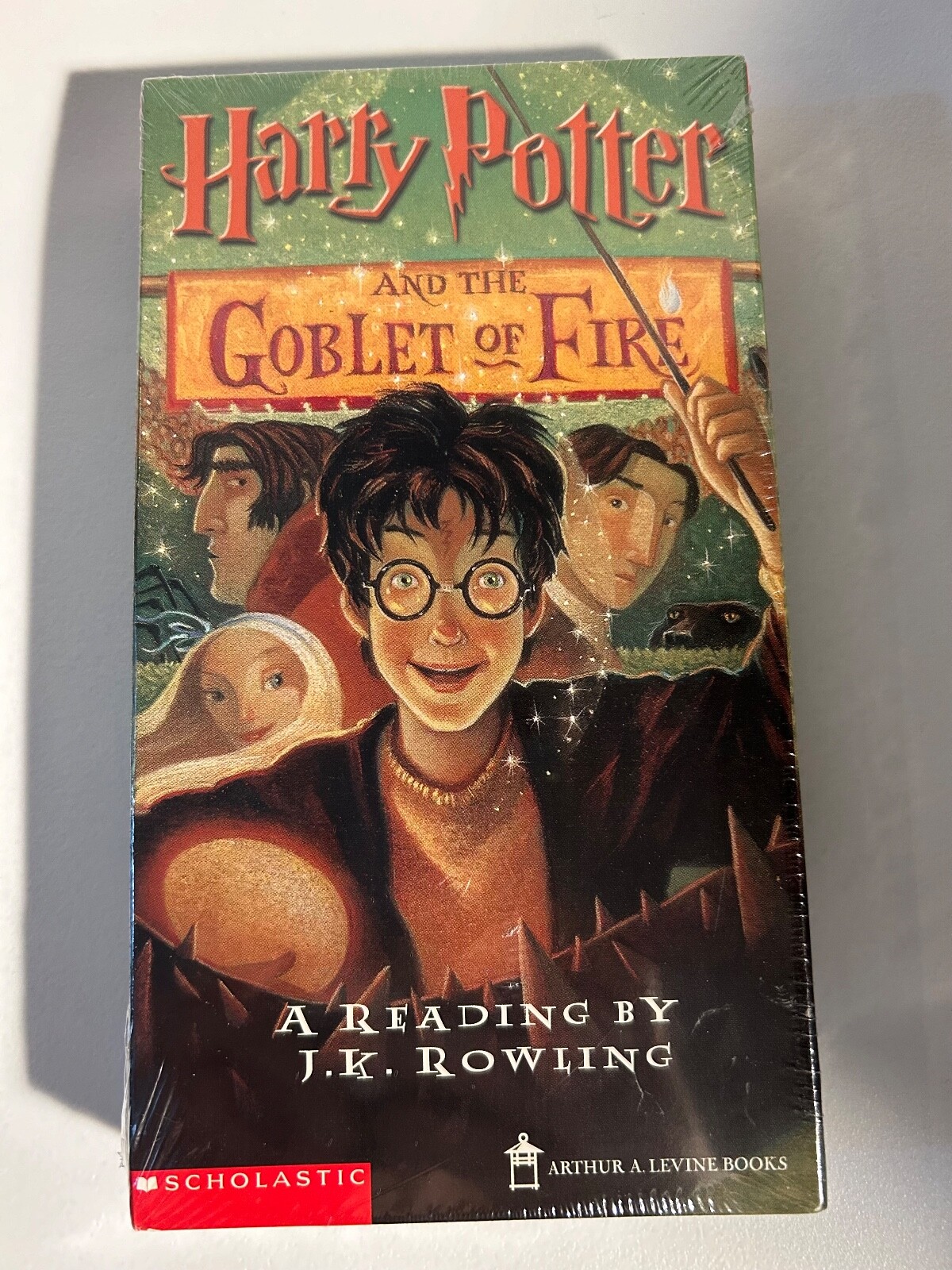 Rare JK Rowling video recording of Harry Potter and The Goblet of Fire org. pack