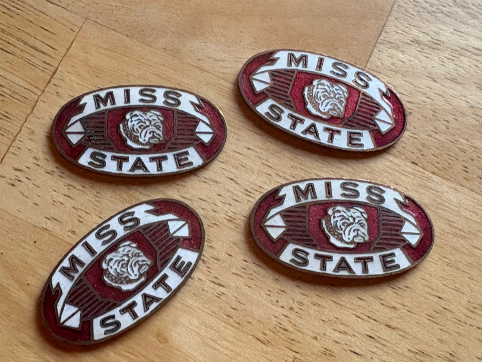 Mississippi State College Enameled Badge / Token 
