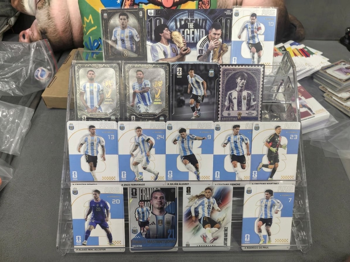 Panini Kayou 2026 Soccer Argentina Thin Cards Complete 16-Card Lot Messi NM