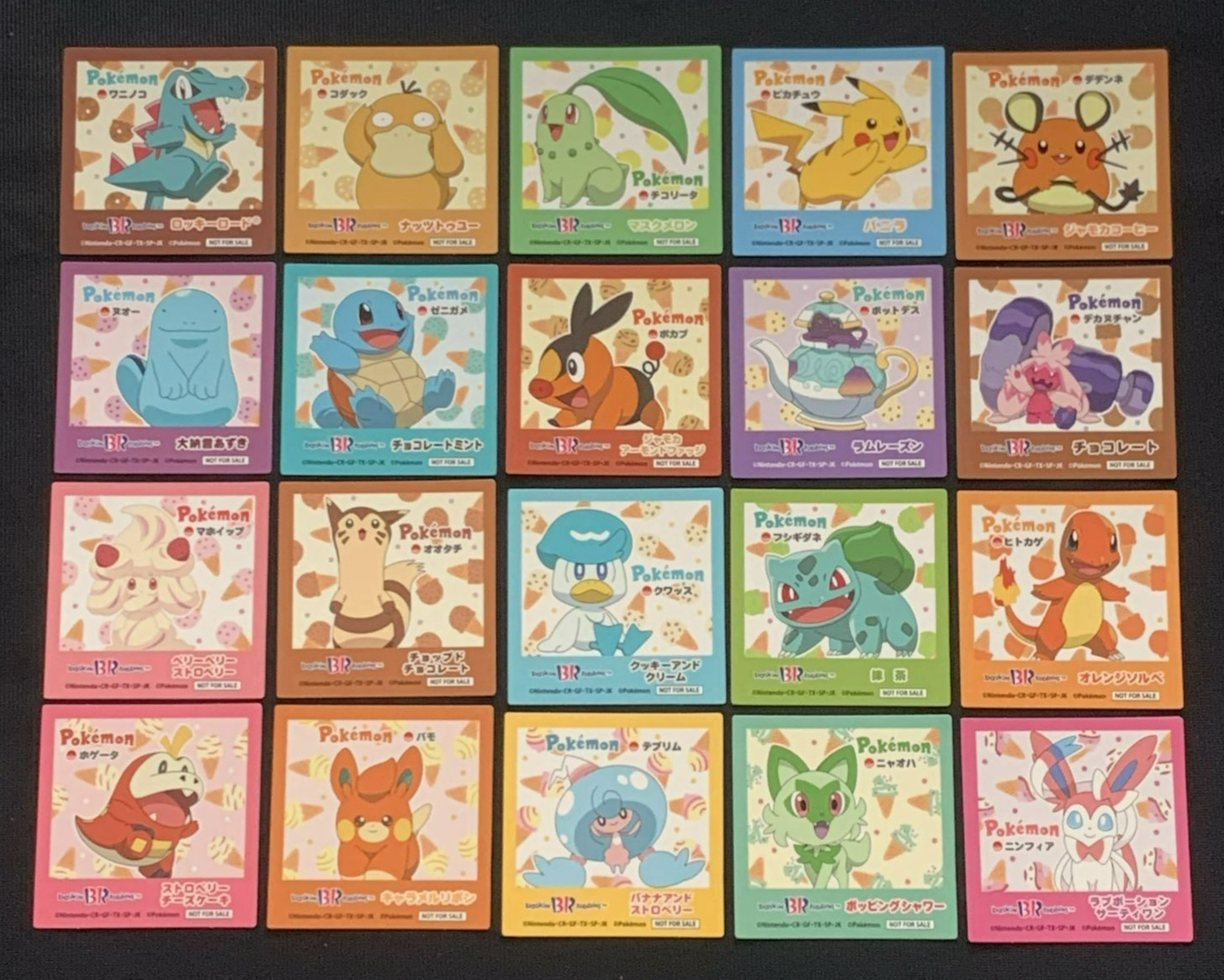 Pokemon CHARMANDER SQUIRTLE BULBASAUR etc Sticker Seal Complete Set Anime Pokemon CHARMANDER SQUIRTLE BULBASAUR etc Sticker Seal Complete Set Anime