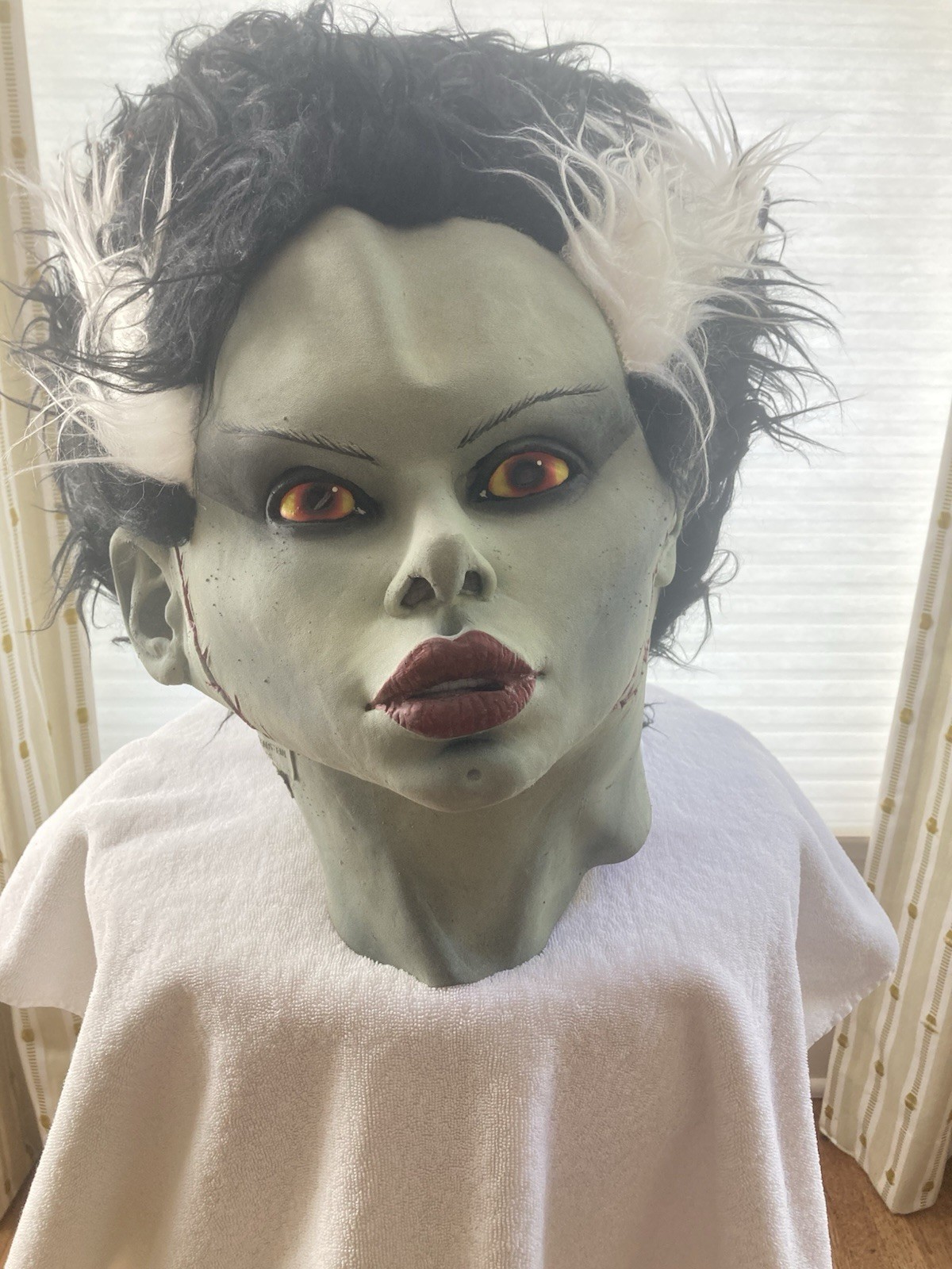 Illusive Concepts Vintage Bride Of Frankenstein Mask - Never Worn