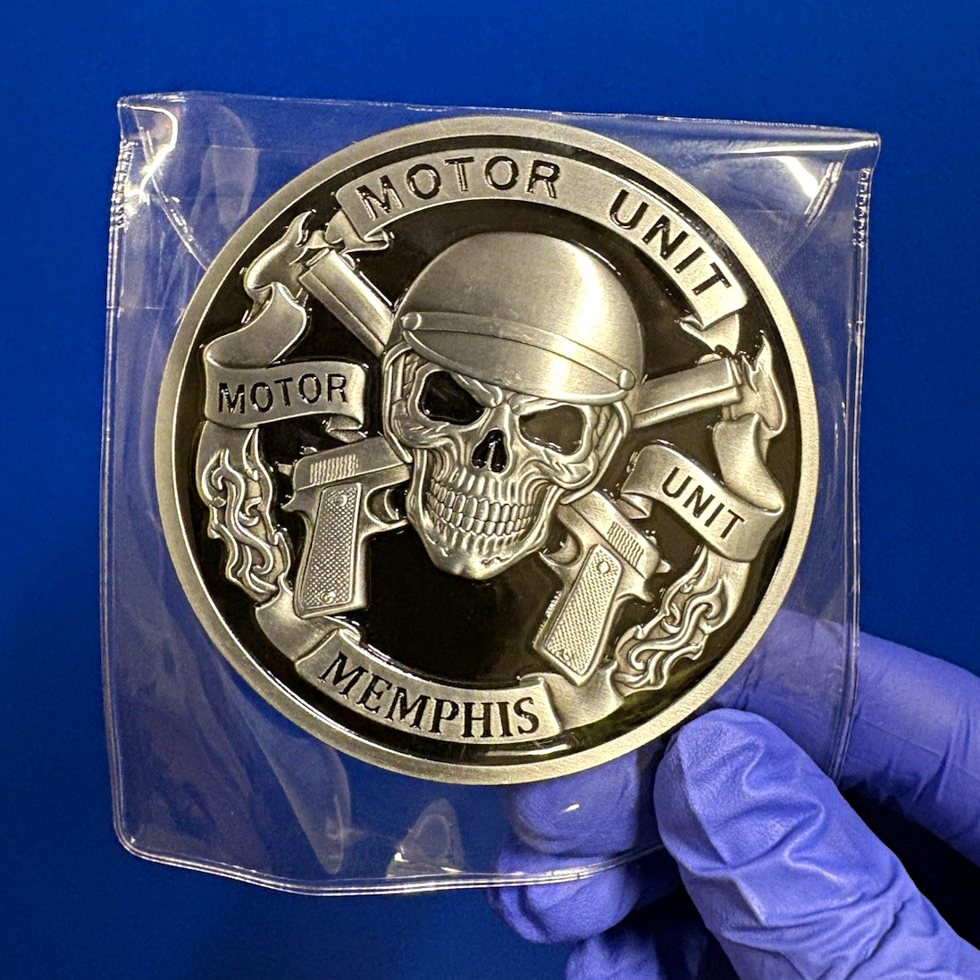 Memphis Police Department Motor Unit Challenge Coin