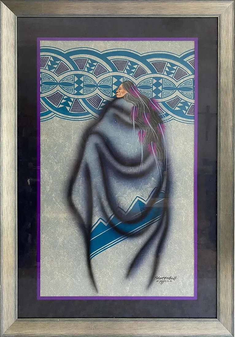 Native American Art Work-Robert REDBIRD (1939-2016) 