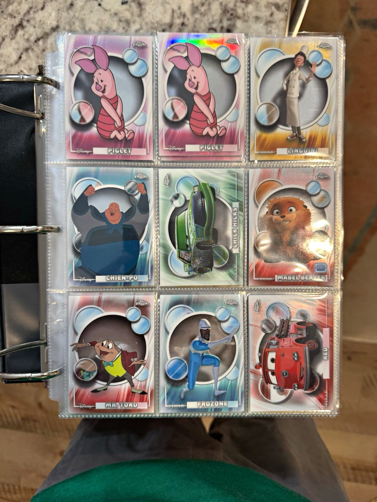 HUGE 25/26 Topps Chrome Disney, VeeFriends, and Disneyland 70th LOT 5000+ Cards