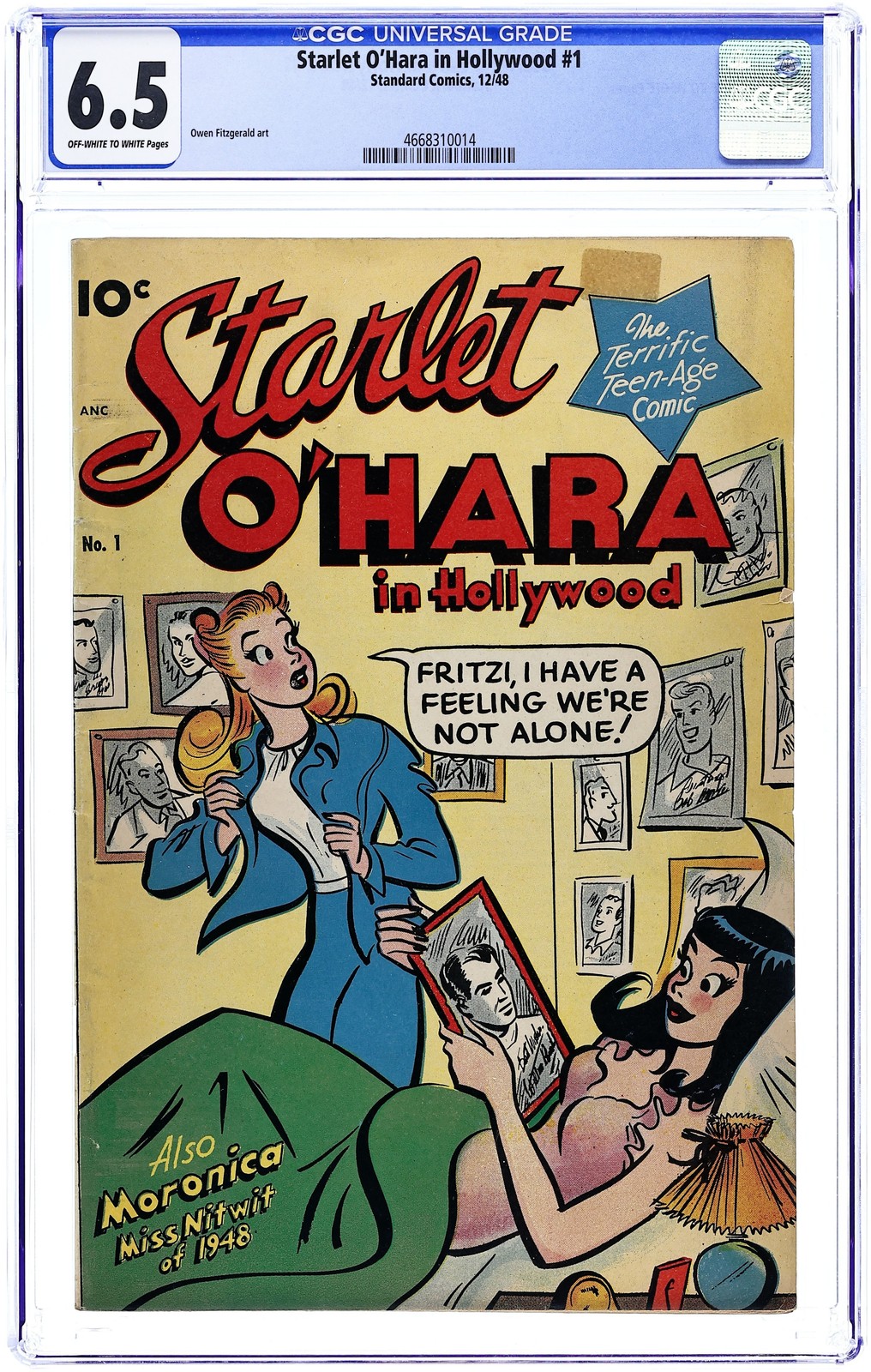 Starlet O'Hara in Hollywood #1 CGC 6.5 1948 4668310014