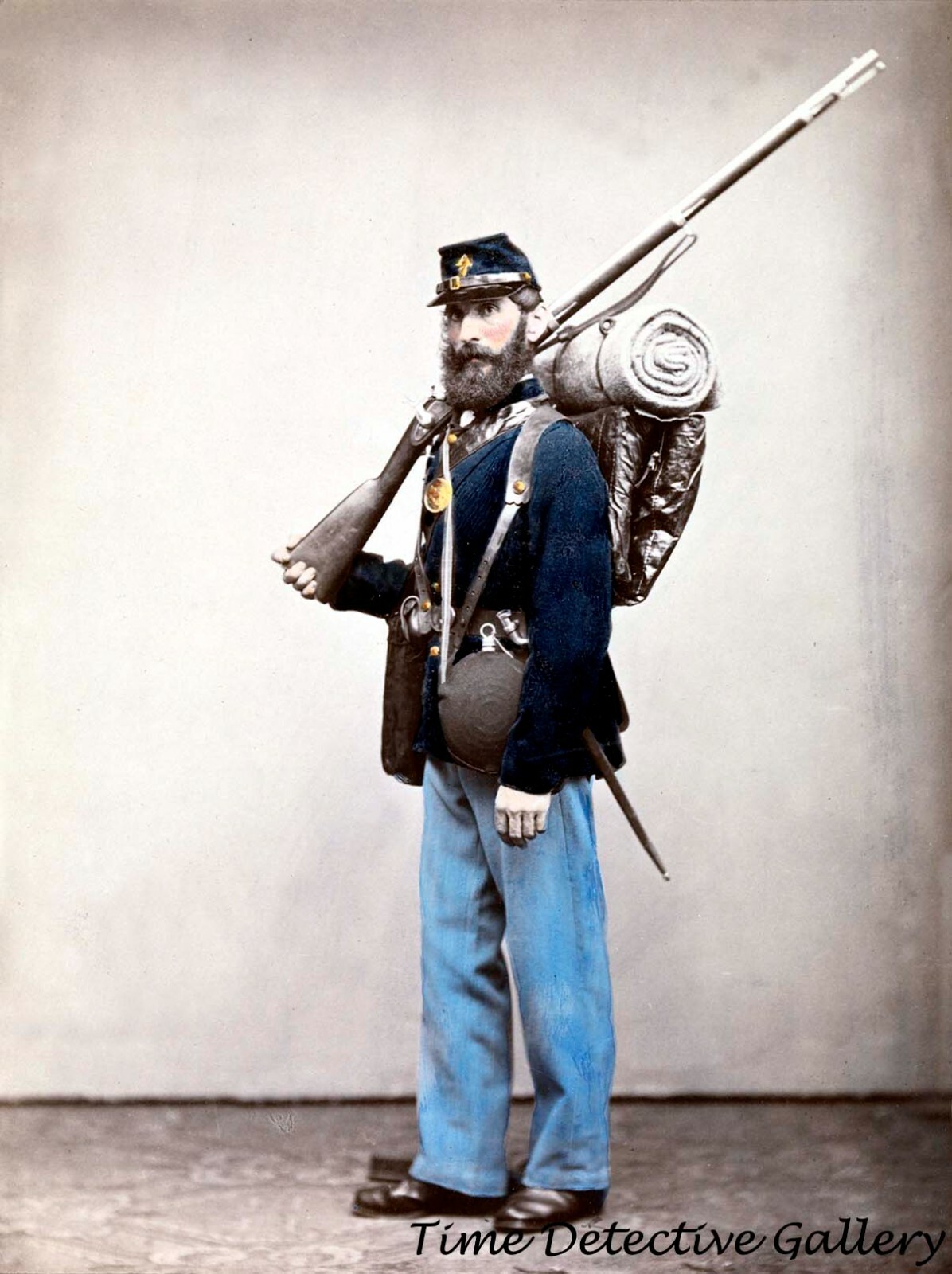 A Union Soldier After the Civil War - 1866 -  Historic Photo Print
