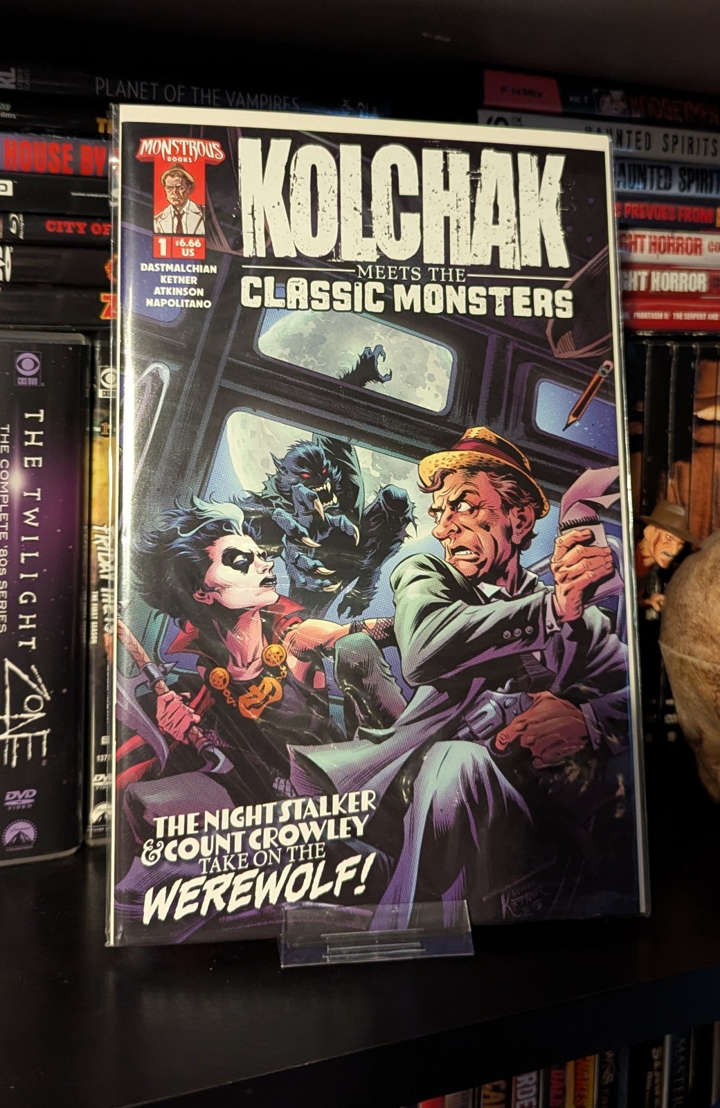 Kolchak Meets The Classic Monsters Horror Comic #1 Kickstarter Monstrous Books