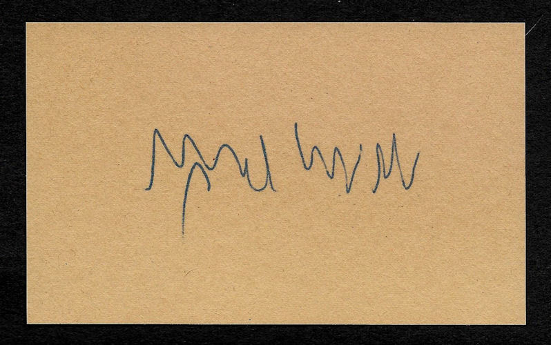 Hans-Ulrich Rudel Stuka Ace Autograph Reprint On Original Period 1940s 3X5 Card 